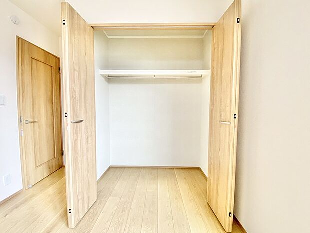 大容量の収納スペースで住空間もスッキリ広々。 