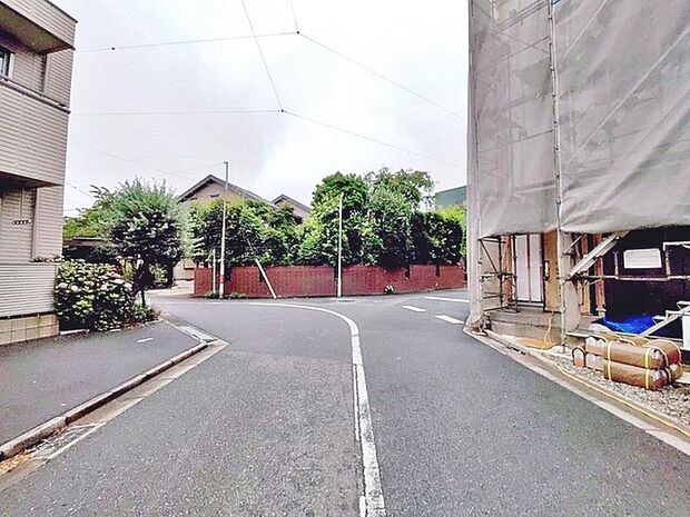 前面道路含む現地写真