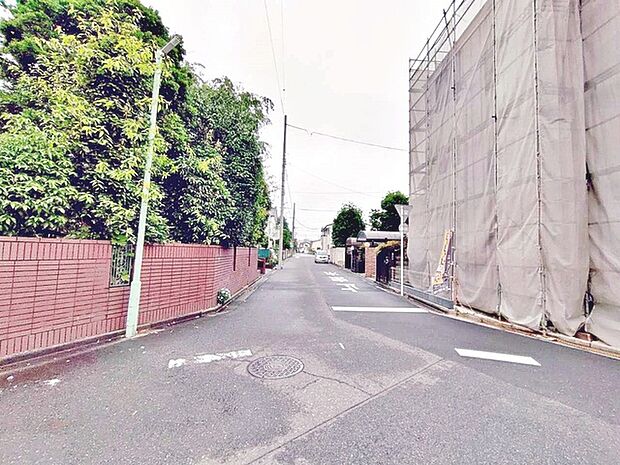 前面道路含む現地写真 