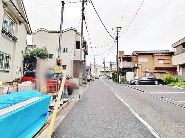 前面道路含む現地写真 