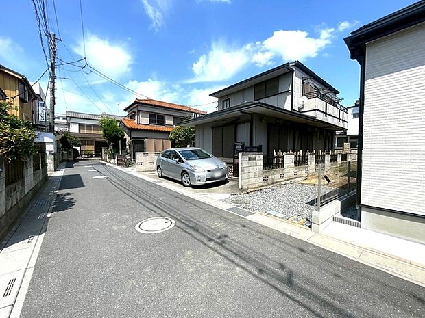 前面道路含む現地写真 