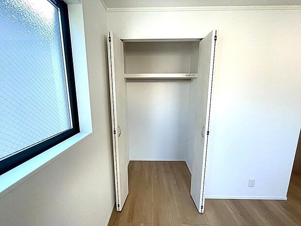 部屋に設けた収納は、住みやすさへのこだわり。