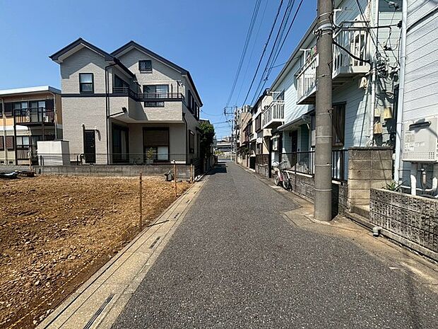 前面道路含む現地写真 