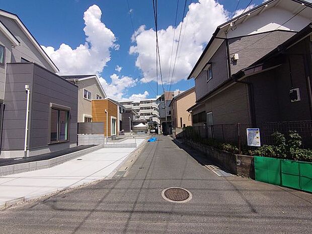 前面道路含む現地写真 
