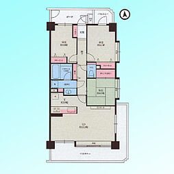 ライオンズマンション西川口シティ 3LDKの間取図画像