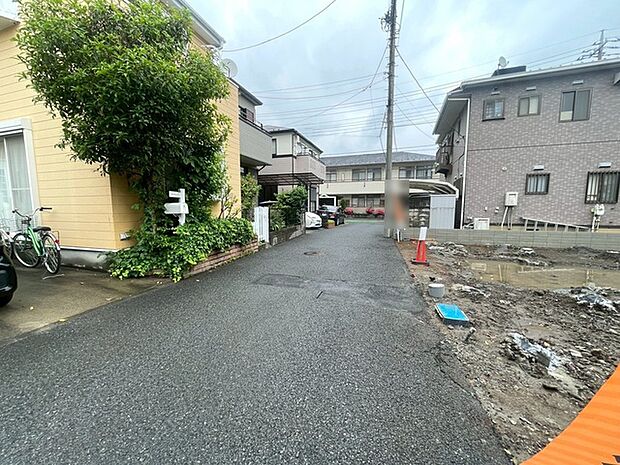 前面道路含む現地写真