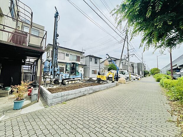 前面道路含む現地写真 