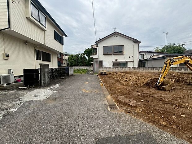 前面道路含む現地写真