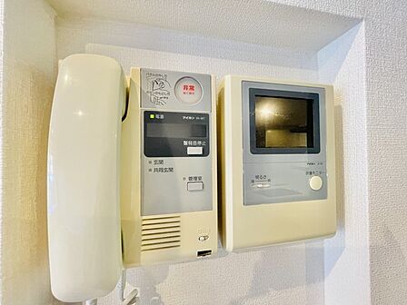 TVモニター付インターホンでセキュリティ面にも配慮。