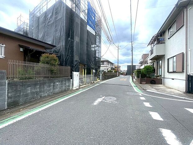 前面道路含む現地写真 