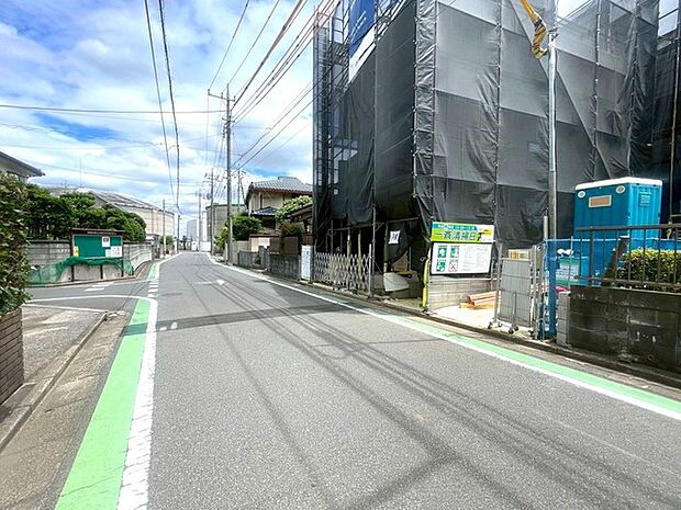 前面道路含む現地写真 