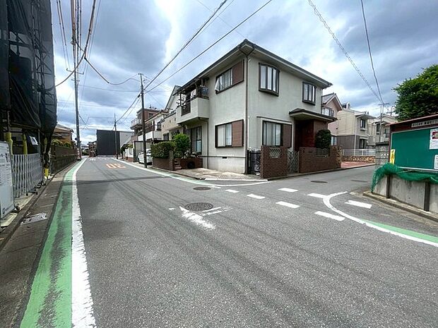 前面道路含む現地写真 