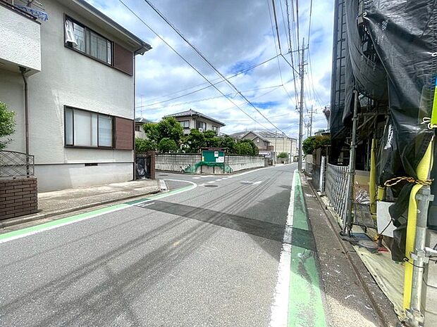 前面道路含む現地写真 