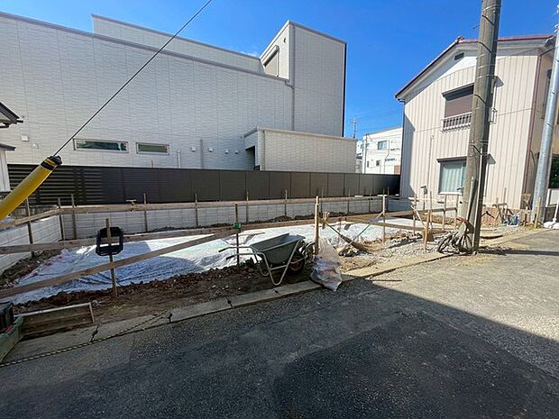 建築前土地写真