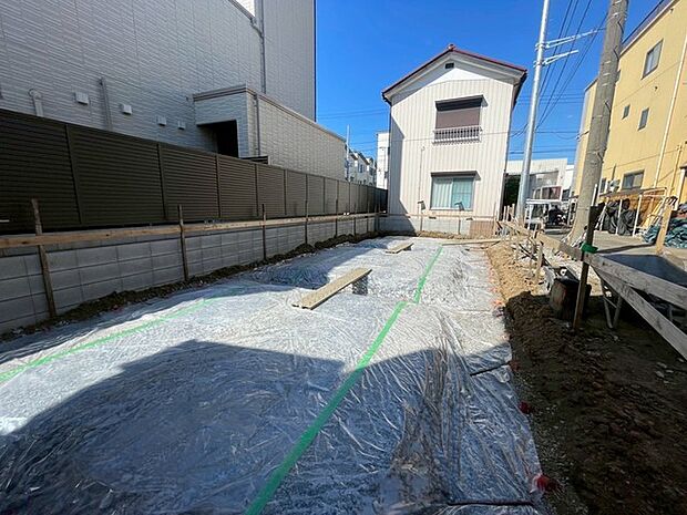 建築前土地写真