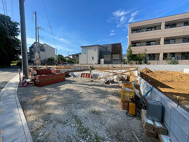 建築前土地写真