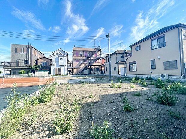 建築前土地写真