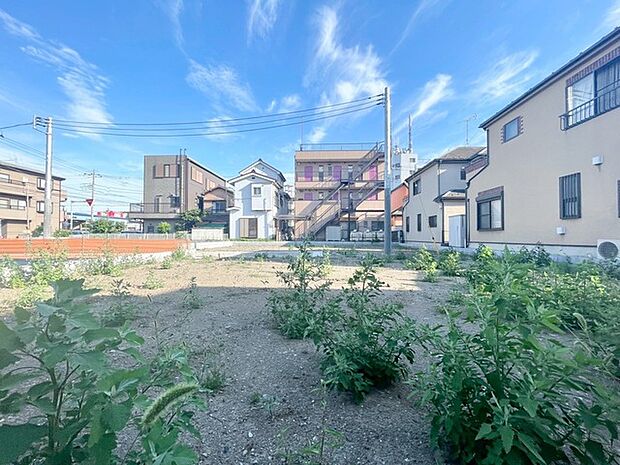建築前土地写真