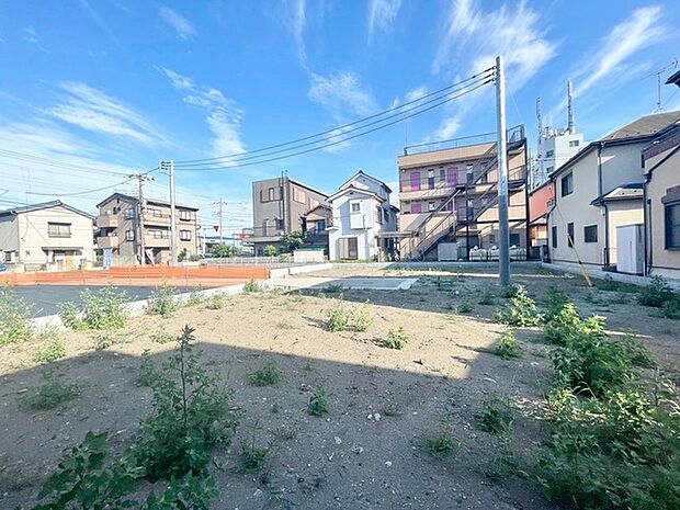 建築前土地写真