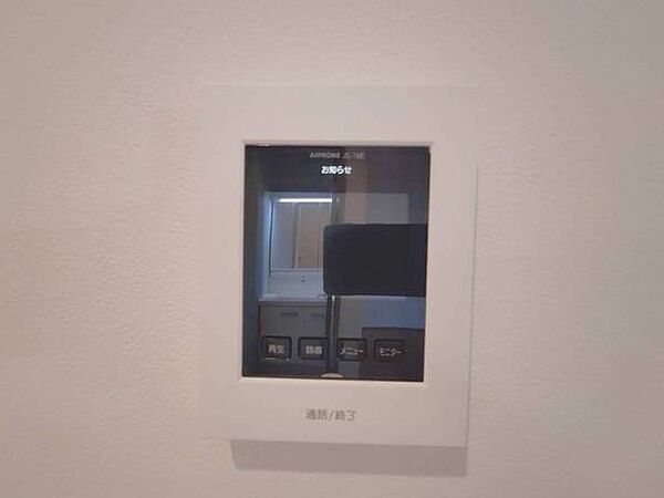 TVモニター付きインターフォン