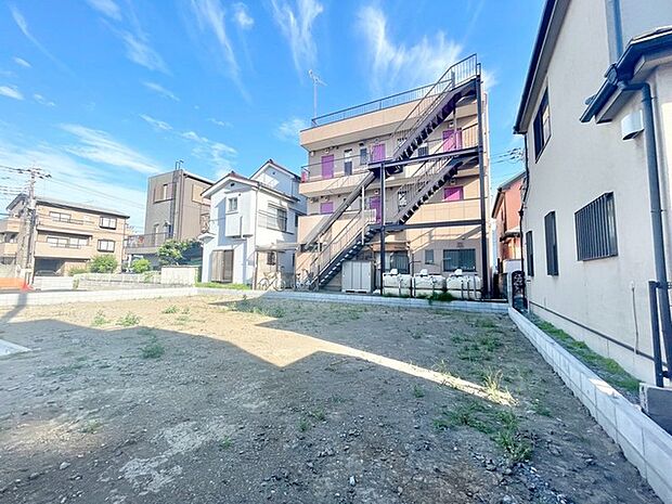 建築前土地写真 