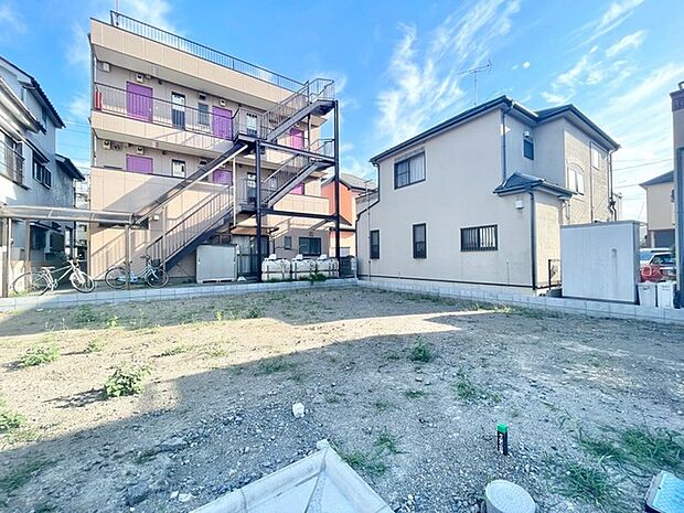 建築前土地写真 