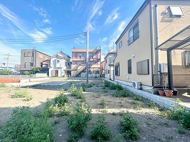建築前土地写真