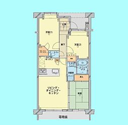 ローヤルシティ西川口七番館 3LDKの間取図画像