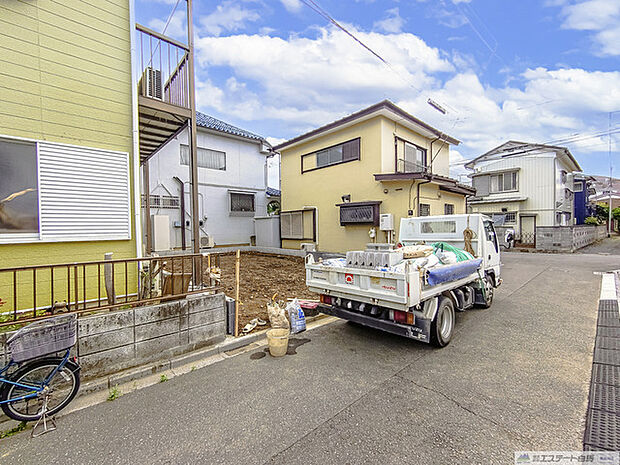 前面道路含む現地写真