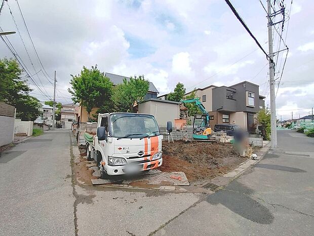 前面道路含む現地写真 