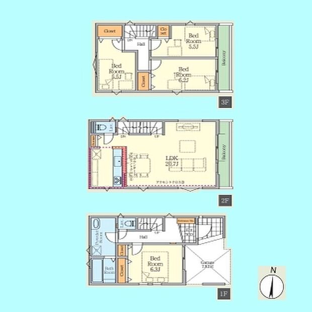 現況と図面が異なる場合は、現況を優先とさせていただきます。