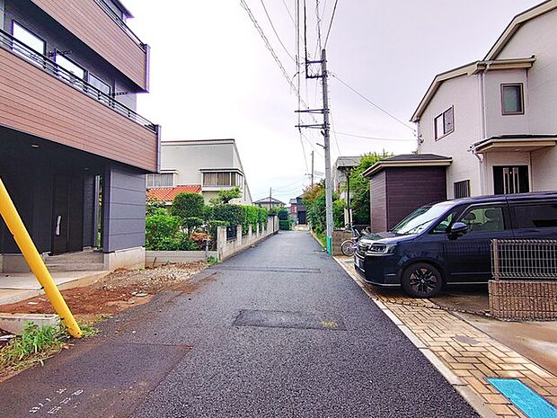 前面道路含む現地写真 