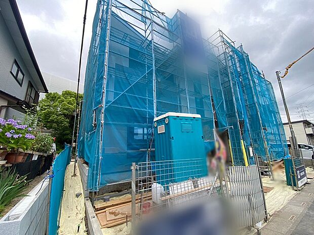 今なら建築中の住まいをご覧いただけます。構造体の質問もお気軽に。   
