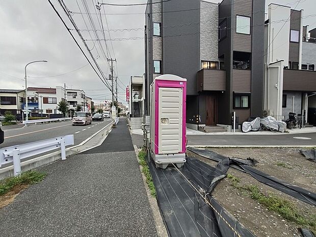 前面道路含む現地写真 