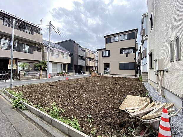 建築前現地土地