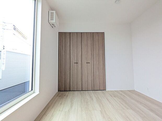 部屋に設けた収納は、住みやすさへのこだわり。