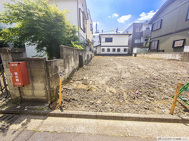 B区画 接道部分 間口2.6m