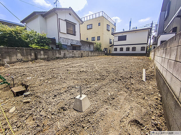 A区画 北西側から撮影