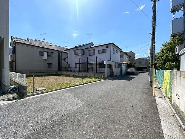 前面道路含む現地写真 