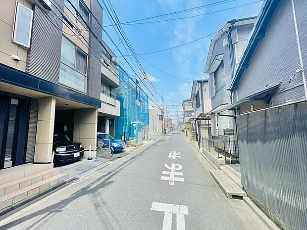 前面道路含む現地写真