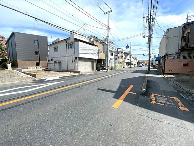 前面道路含む現地写真