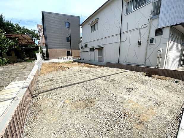 現地外観(建築前土地写真)