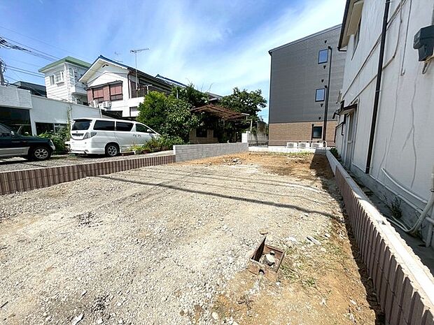 現地外観(建築前土地写真)