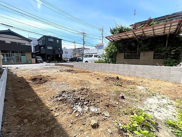 現地外観(建築前土地写真)