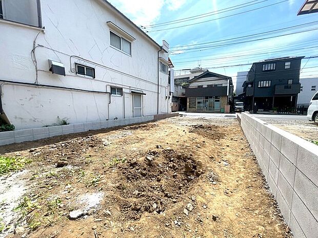 現地外観(建築前土地写真)