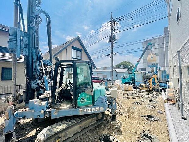 今なら建築中の住まいをご覧いただけます。構造体の質問もお気軽に。