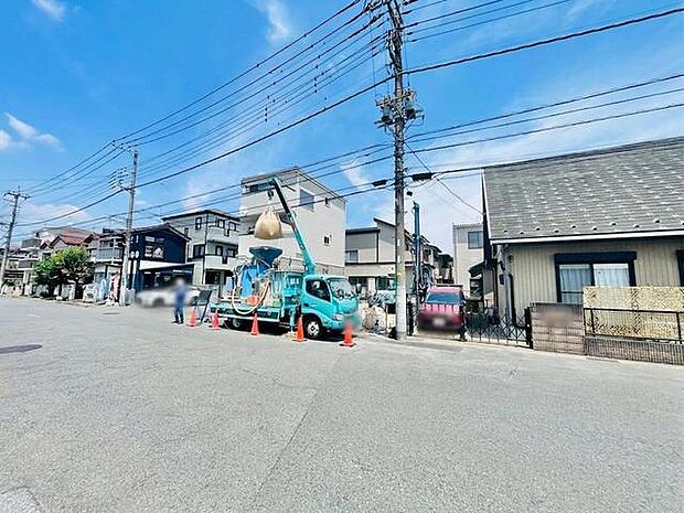 前面道路含む現地写真