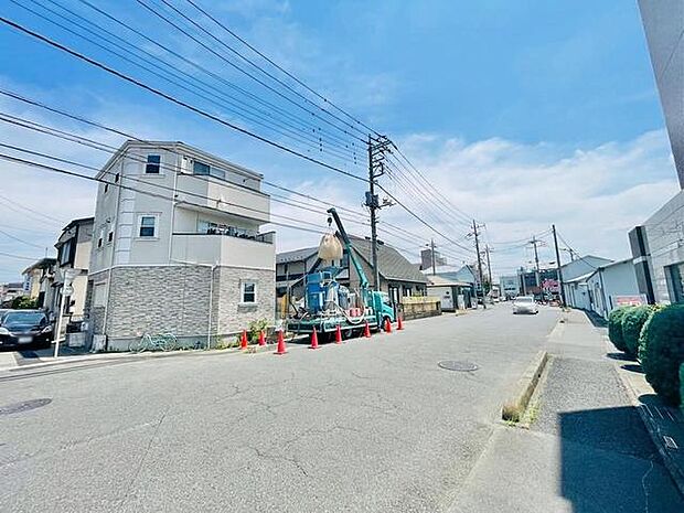 前面道路含む現地写真