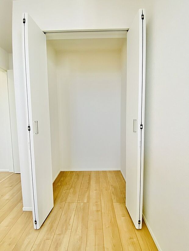 部屋に設けた収納は、住みやすさへのこだわり。 