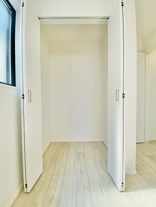 部屋に設けた収納は、住みやすさへのこだわり。 
